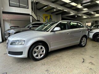 2009 Audi A3 8P TFSI Attraction Silver Sports Automatic Dual Clutch Hatchback