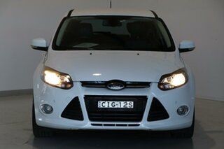 2012 Ford Focus LW MkII Titanium PwrShift White 6 Speed Sports Automatic Dual Clutch Hatchback