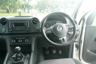 2014 Volkswagen Amarok 2H MY14 TDI400 4Mot White 6 Speed Manual Utility