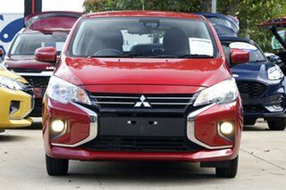 2021 Mitsubishi Mirage LB MY22 ES Red 1 Speed Constant Variable Hatchback