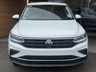 2023 Volkswagen Tiguan 5N MY23 110TSI Life DSG 2WD Pure White 6 Speed Sports Automatic Dual Clutch