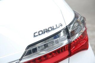 2017 Toyota Corolla ZRE172R Ascent S-CVT White 7 Speed Constant Variable Sedan