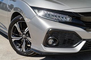 2017 Honda Civic 10th Gen MY17 RS Silver, Chrome 1 Speed Constant Variable Hatchback.