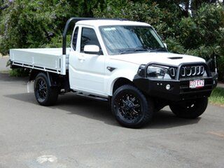 2022 Mahindra Pik-Up MY21 S6+ 4x4 With GPA Tray White 6 Speed Manual Cab Chassis