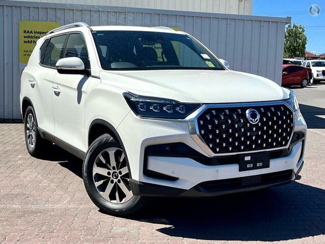 New Ssangyong Rexton Y461 MY24 ELX Christies Beach, 2023 Ssangyong Rexton Y461 MY24 ELX White 8 Speed Sports Automatic Wagon
