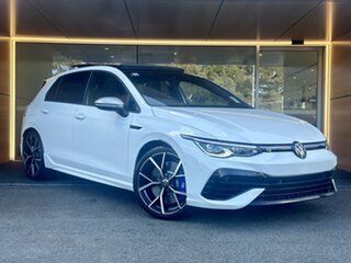 2023 Volkswagen Golf 8 MY24 R DSG 4MOTION Pure White 7 Speed Sports Automatic Dual Clutch Hatchback.