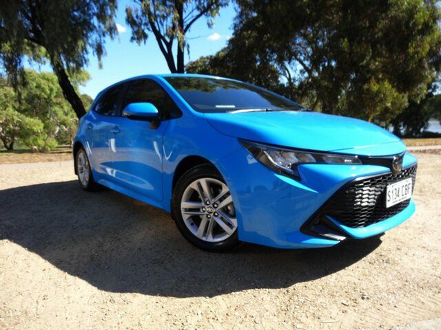 Used Toyota Corolla Mzea12R Ascent Sport Morphett Vale, 2019 Toyota Corolla Mzea12R Ascent Sport Eclectic Blue 10 Speed Constant Variable Hatchback