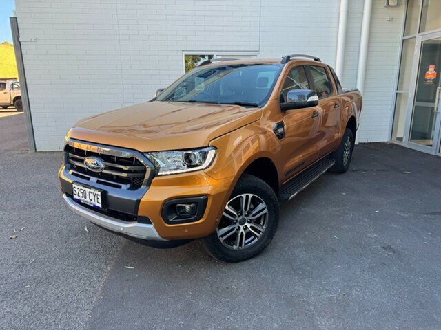 Used Ford Ranger PX MkIII 2021.75MY Wildtrak Elizabeth, 2021 Ford Ranger PX MkIII 2021.75MY Wildtrak Gold 6 Speed Sports Automatic Double Cab Pick Up