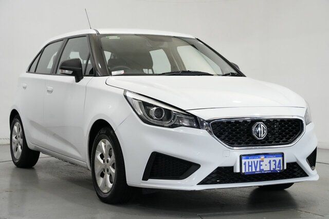 Used MG MG3 SZP1 MY23 Core Victoria Park, 2023 MG MG3 SZP1 MY23 Core Dover White 4 Speed Automatic Hatchback