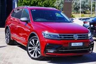 2018 Volkswagen Tiguan 5N MY18 162TSI DSG 4MOTION Highline Red 7 Speed Sports Automatic Dual Clutch.
