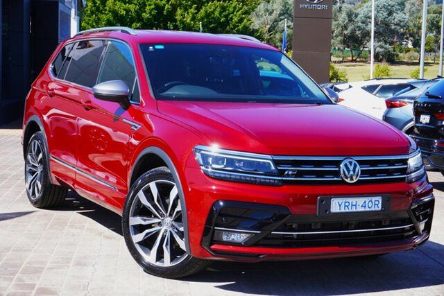 Used Volkswagen Tiguan 5N MY18 162TSI DSG 4MOTION Highline Phillip, 2018 Volkswagen Tiguan 5N MY18 162TSI DSG 4MOTION Highline Red 7 Speed Sports Automatic Dual Clutch