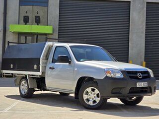 2011 Mazda BT-50 UNY0W4 DX 4x2 Silver 5 Speed Manual Cab Chassis.