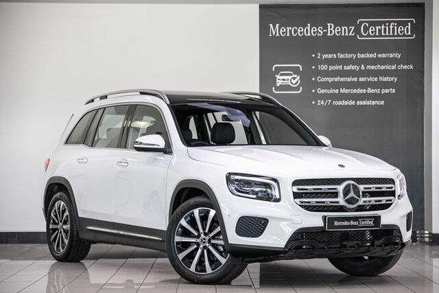 Certified Pre-Owned Mercedes-Benz GLB-Class X247 803+053MY GLB200 DCT Narre Warren, 2023 Mercedes-Benz GLB-Class X247 803+053MY GLB200 DCT Polar White 7 Speed
