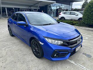 2019 Honda Civic 10th Gen MY20 VTi-S Blue 1 Speed Constant Variable Hatchback.