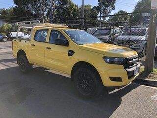 2018 Ford Ranger Yellow Automatic Dual Cab.