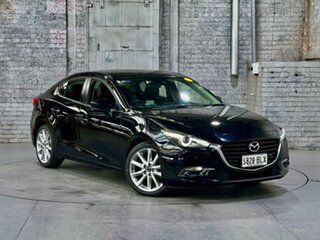 2016 Mazda 3 BN5238 SP25 SKYACTIV-Drive GT Black 6 Speed Sports Automatic Sedan.