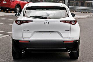 2024 Mazda CX-30 DM2W7A G20 SKYACTIV-Drive Pure White 6 Speed Sports Automatic Wagon.