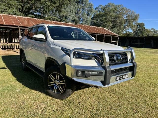 Pre-Owned Toyota Fortuner GXL Wangaratta, 2020 Toyota Fortuner GXL Crystal Pearl Automatic Wagon