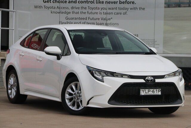 Pre-Owned Toyota Corolla Mzea12R Ascent Sport Guildford, 2021 Toyota Corolla Mzea12R Ascent Sport Glacier White 10 Speed Constant Variable Sedan