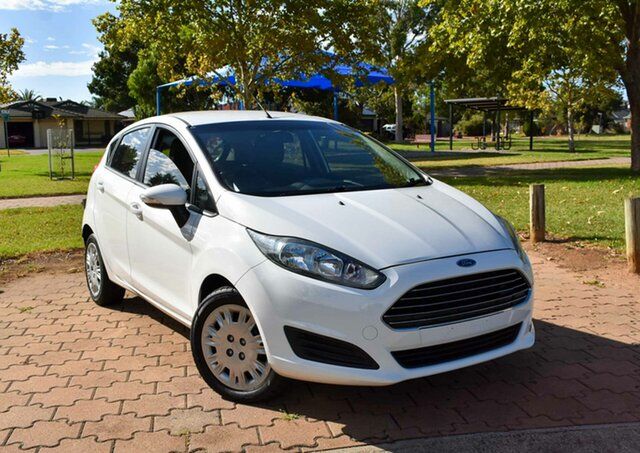 Used Ford Fiesta WZ Ambiente PwrShift Ingle Farm, 2014 Ford Fiesta WZ Ambiente PwrShift White 6 Speed Sports Automatic Dual Clutch Hatchback