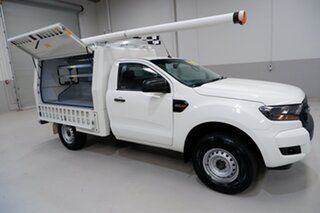 2018 Ford Ranger PX MkII 2018.00MY XL Hi-Rider White 6 Speed Sports Automatic Cab Chassis