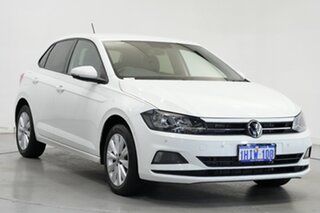 2021 Volkswagen Polo AW MY21 85TSI DSG Style White 7 Speed Sports Automatic Dual Clutch Hatchback.