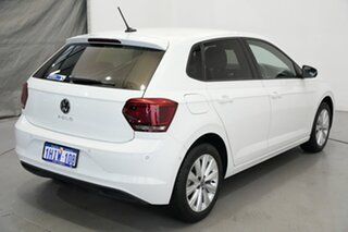 2021 Volkswagen Polo AW MY21 85TSI DSG Style White 7 Speed Sports Automatic Dual Clutch Hatchback