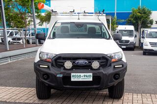 2020 Ford Ranger PX MkIII 2021.25MY XL White 6 speed Automatic Single Cab Chassis.