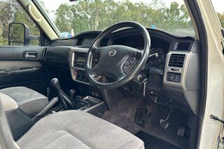 2012 Nissan Patrol GU VII ST (4x4) White 5 Speed Manual Wagon
