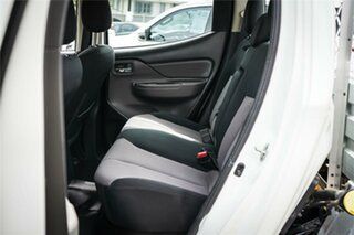 2017 Mitsubishi Triton MQ MY18 GLX+ Double Cab White 5 Speed Sports Automatic Utility