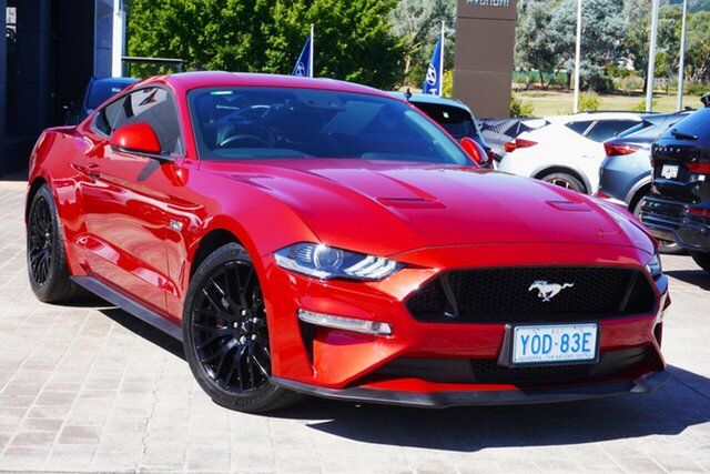 Used Ford Mustang FN 2020MY GT Phillip, 2020 Ford Mustang FN 2020MY GT Red 10 Speed Sports Automatic FASTBACK - COUPE