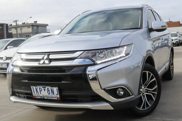 Used Mitsubishi Outlander ZK MY17 LS 2WD Coburg North, 2017 Mitsubishi Outlander ZK MY17 LS 2WD Silver 6 Speed Constant Variable Wagon