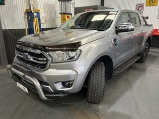 2019 Ford Ranger PX MkIII MY19 XLT 2.0 (4x4) Silver 10 Speed Automatic Double Cab Pick Up.