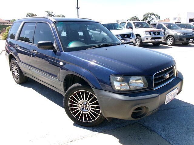Used Subaru Forester 79V MY04 X AWD St James, 2004 Subaru Forester 79V MY04 X AWD Blue 5 Speed Manual Wagon