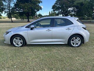 2021 Toyota Corolla ZWE211R Ascent Sport Hybrid Silver Continuous Variable Hatchback.
