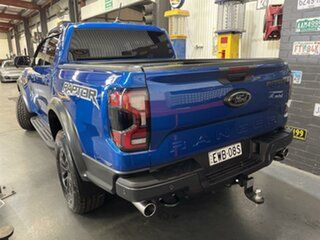 2022 Ford Ranger PY MY22 Raptor 3.0 (4x4) Blue 10 Speed Automatic Double Cab Pick Up.