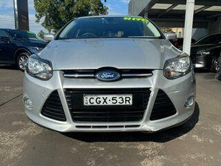 2012 Ford Focus LW Sport PwrShift Silver 6 Speed Sports Automatic Dual Clutch Hatchback