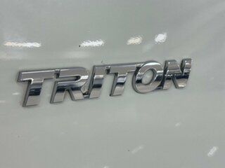 2017 Mitsubishi Triton MQ MY17 GLS Double Cab White 5 Speed Sports Automatic Utility.