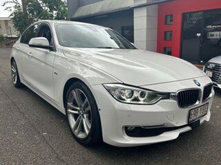 2015 BMW 3 Series F30 MY1114 320d Luxury Line White 8 Speed Sports Automatic Sedan