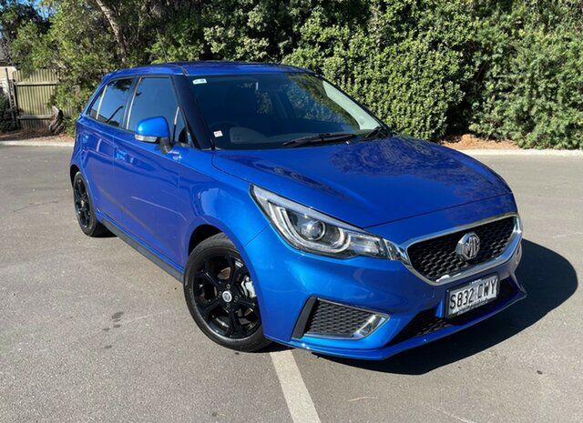 Used MG MG3 SZP1 MY21 Excite Glenelg, 2021 MG MG3 SZP1 MY21 Excite Blue 4 Speed Automatic Hatchback