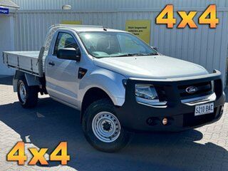 2013 Ford Ranger PX XL Silver 6 Speed Manual Cab Chassis.