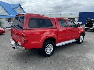 2014 Toyota Hilux KUN26R MY14 SR5 Double Cab Red 5 Speed Automatic Utility.