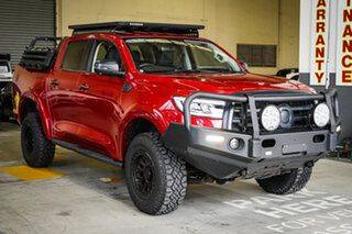 2023 GWM Ute NPW Cannon-X Red 8 Speed Sports Automatic Utility.