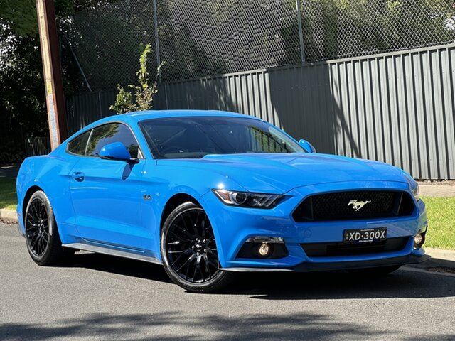 Used Ford Mustang FM GT Fastback SelectShift Hyde Park, 2016 Ford Mustang FM GT Fastback SelectShift Blue 6 Speed Sports Automatic FASTBACK - COUPE