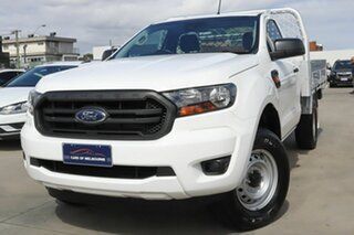 2019 Ford Ranger PX MkIII 2019.75MY XL Hi-Rider White 6 Speed Sports Automatic Single Cab Chassis.