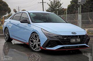 2023 Hyundai i30 CN7.V2 MY24 N Premium Performance Blue 6 Speed Manual Sedan