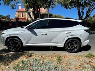 2023 Hyundai Tucson NX4.V2 MY23 Elite 2WD N Line White Cream 6 Speed Automatic Wagon