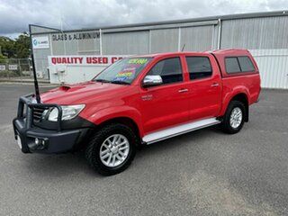 2014 Toyota Hilux KUN26R MY14 SR5 Double Cab Red 5 Speed Automatic Utility