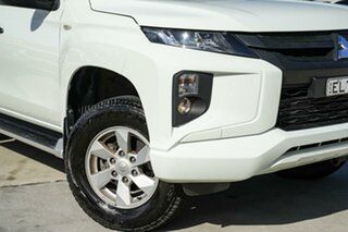2021 Mitsubishi Triton MR MY21 GLX+ Double Cab White 6 Speed Sports Automatic Utility