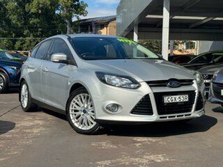 2012 Ford Focus LW Sport PwrShift Silver 6 Speed Sports Automatic Dual Clutch Hatchback.